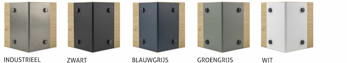 Kleurcoating aanhaakprofiel Kleurcoating aanhaakprofiel