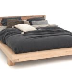 tweepersoonsbed eiken balken rustiek stoer robuust