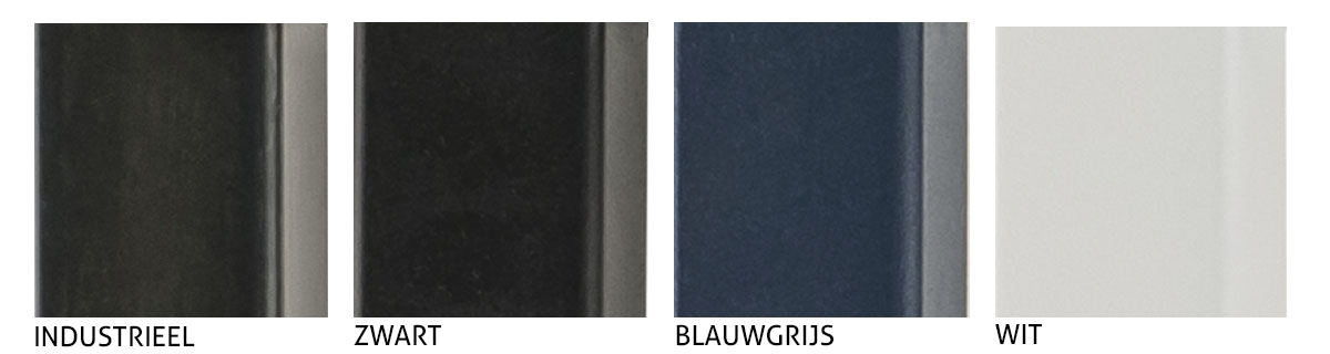 Kleuren stalen poot bed Robben Kleuren stalen poot bed Robben