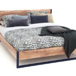 Massief eiken bed Robben