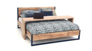 Massief eiken bedtafel