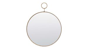 Ronde bronzen spiegel