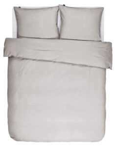 dekbedovertrek zilvergrijs essenza guy tweepersoonsbed