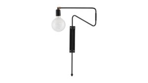 Wandlamp Swing zwart