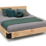 bedombouw zwevend bed balken stoer staal