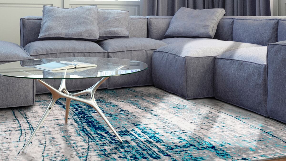 Sfeerfoto 2 van het Vloerkleed Louis de Poortere Mad Men 8421 Sfeerfoto 2 van het Vloerkleed Louis de Poortere Mad Men 8421