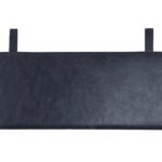 hoofdbord leer donkerblauw