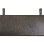 Leren hoofdbord grijs