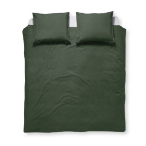 Organic Birk Green Dekbedovertrek