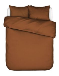 Productfoto van het dekbedovertrek minte duvet cover leather brown