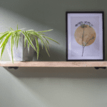 Wandplank Boomschors rand Rustiek Eikenhout