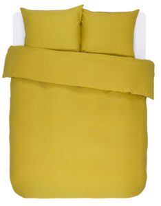 Productfoto van het minte dekbedovertrek goud geel