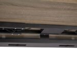 Close-up productfoto van de kabelgoot voor het bureau