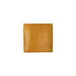 Productafbeelding van okergele leren kussen HeyHoney NAHKA