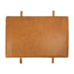 Hoge Leren Hoofdbord Cognac Kjell