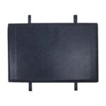 Hoge Leren Hoofdbord Blauw Kjell