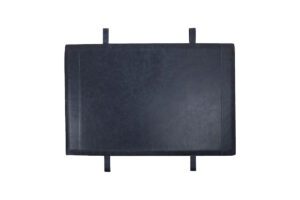 Hoge Leren Hoofdbord Blauw Kjell