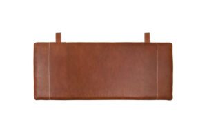 Lage Leren Hoofdbord Bruin FINN