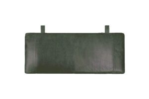 Lage Leren Hoofdbord Donkergroen FINN