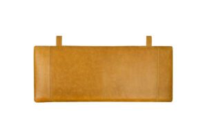 Lage Leren Hoofdbord Okergeel FINN