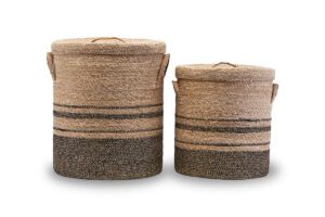 Productfoto GJ0107 Storage W. LID Laundry Nature