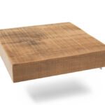 bedplankje nachtkastje oud eiken wagonplank voor het fat bed